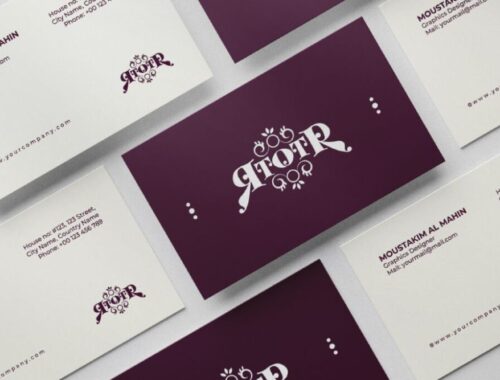 Square Visiting Cards Printing Dubai UAE